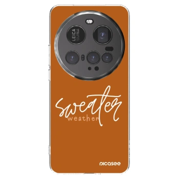 Picasee silikonowe przeźroczyste etui na Xiaomi 15 Ultra - Sweater weather
