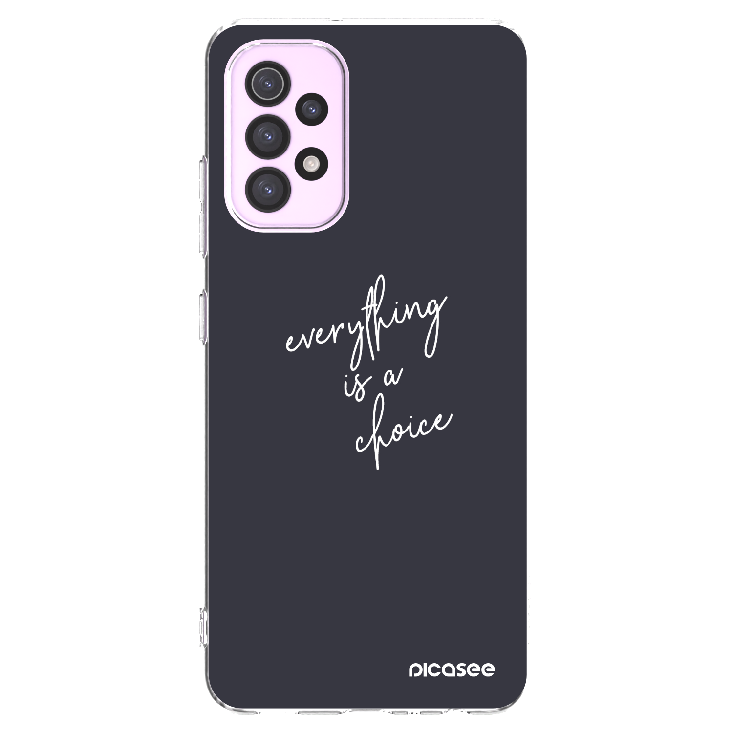 Picasee silikonowe przeźroczyste etui na Samsung Galaxy A32 5G A326B - Everything is a choice