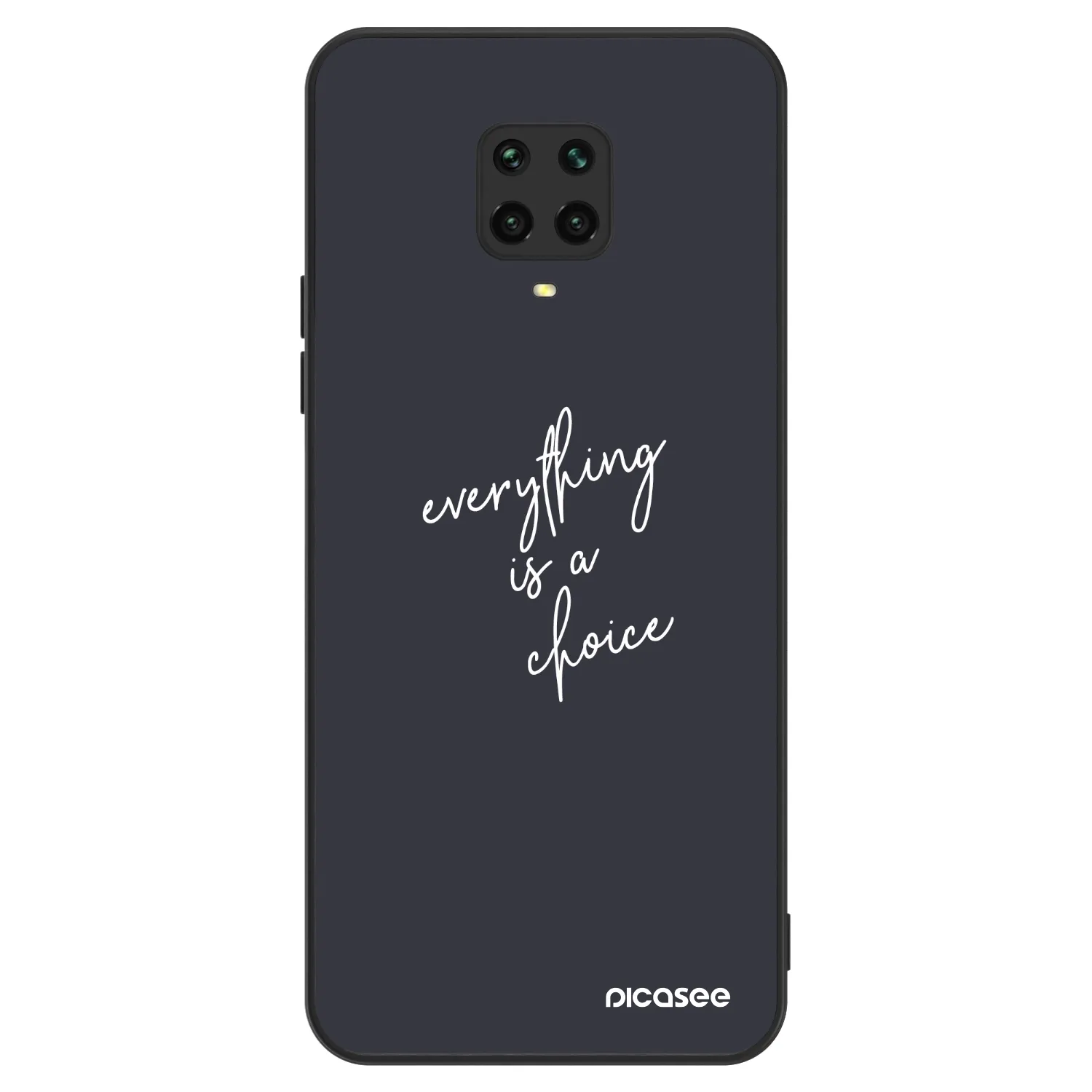 Picasee ULTIMATE CASE na Xiaomi Redmi Note 9 Pro - Everything is a choice