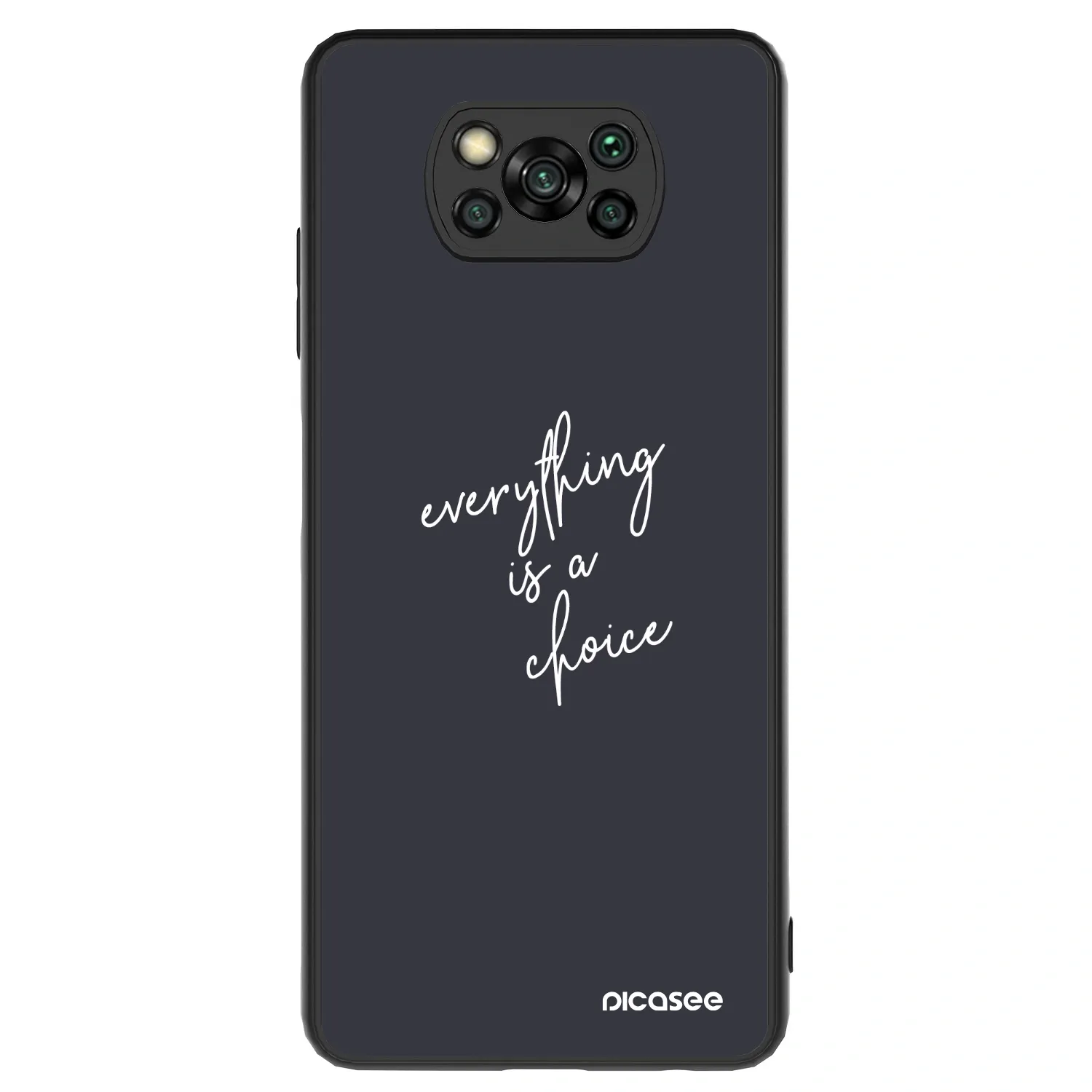 Picasee ULTIMATE CASE na Xiaomi Poco X3 - Everything is a choice