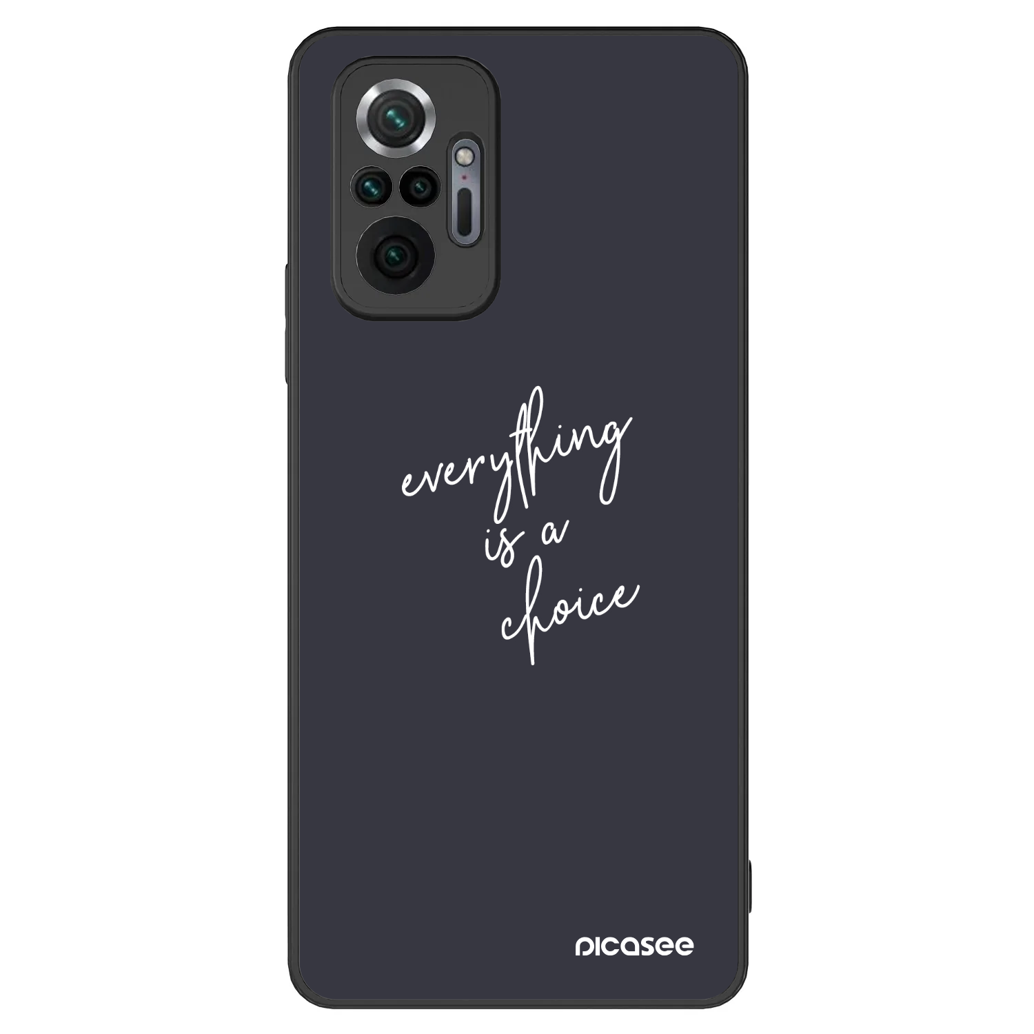 Picasee ULTIMATE CASE na Xiaomi Redmi Note 10 Pro - Everything is a choice