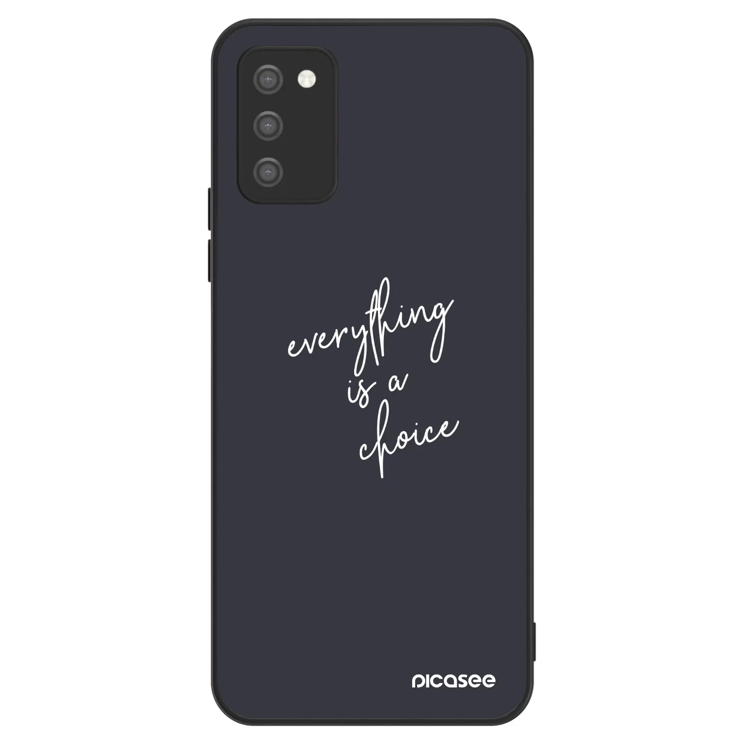 Picasee ULTIMATE CASE na Samsung Galaxy A02s A025G - Everything is a choice