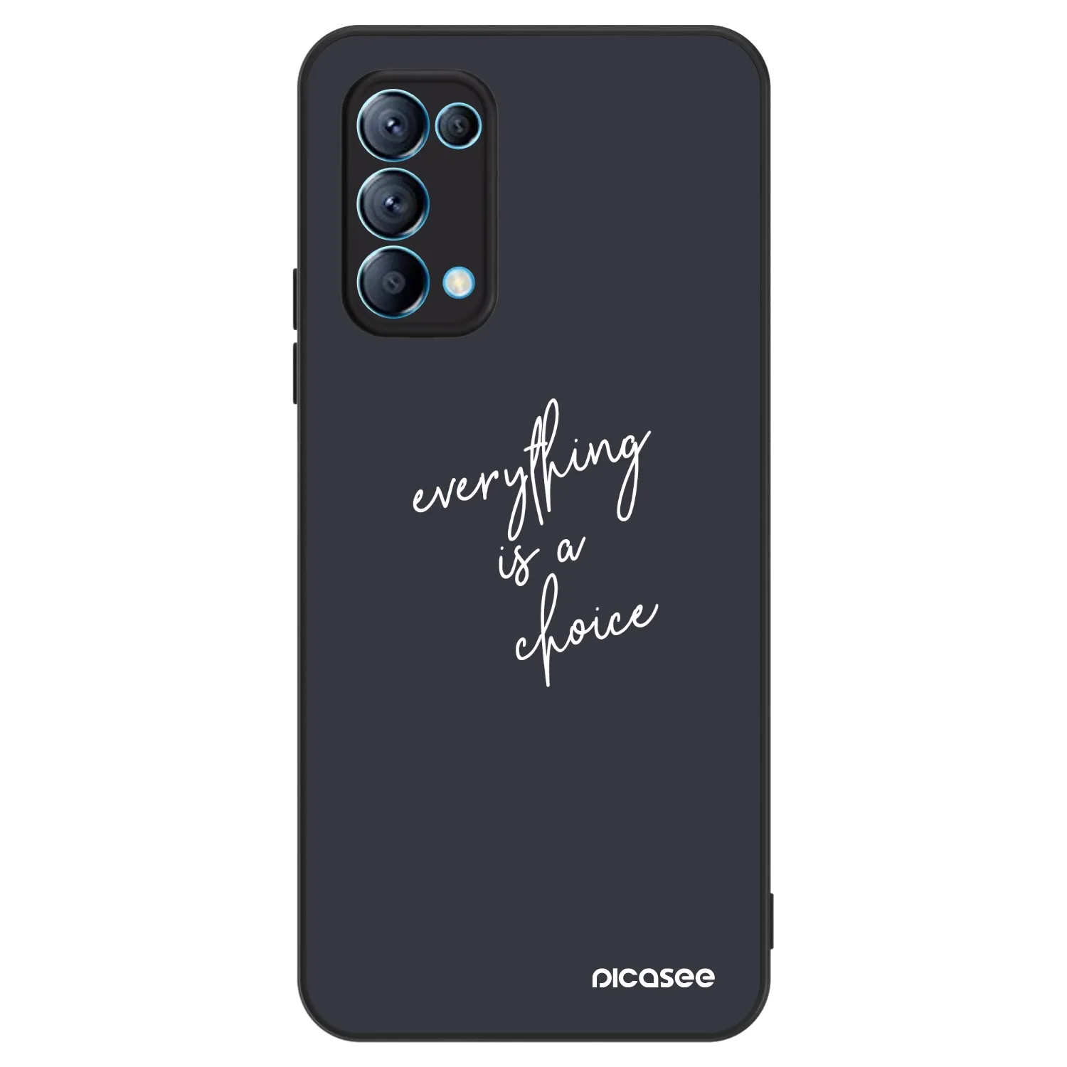 Picasee ULTIMATE CASE na OPPO Reno 5 5G - Everything is a choice