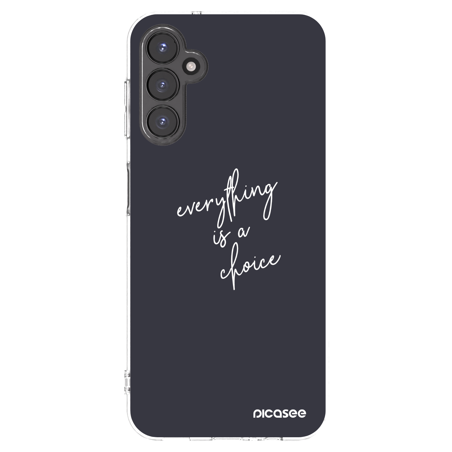 Picasee silikonowe przeźroczyste etui na Samsung Galaxy A14 5G A146P - Everything is a choice