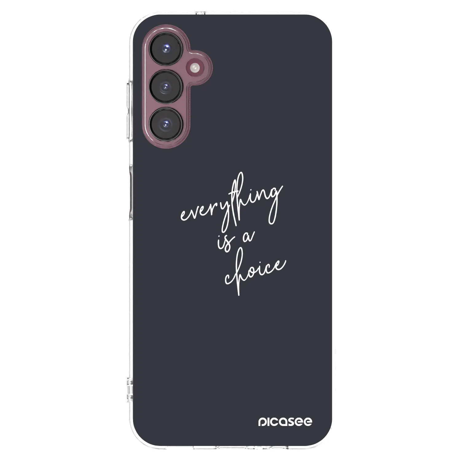 Picasee silikonowe przeźroczyste etui na Samsung Galaxy A05s A057G - Everything is a choice
