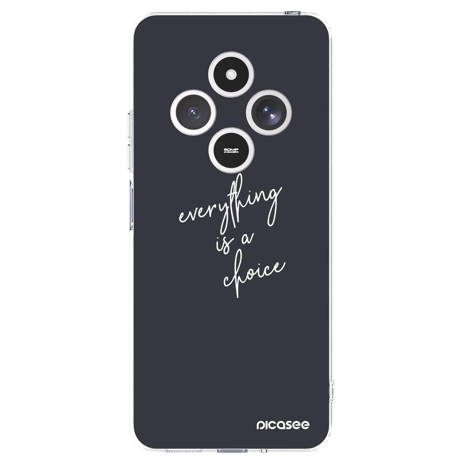 Picasee silikonowe przeźroczyste etui na Xiaomi Redmi 14C - Everything is a choice
