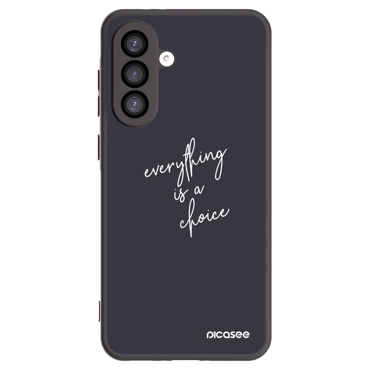 Picasee silikonowe czarne etui na Samsung Galaxy A26 5G A266B - Everything is a choice