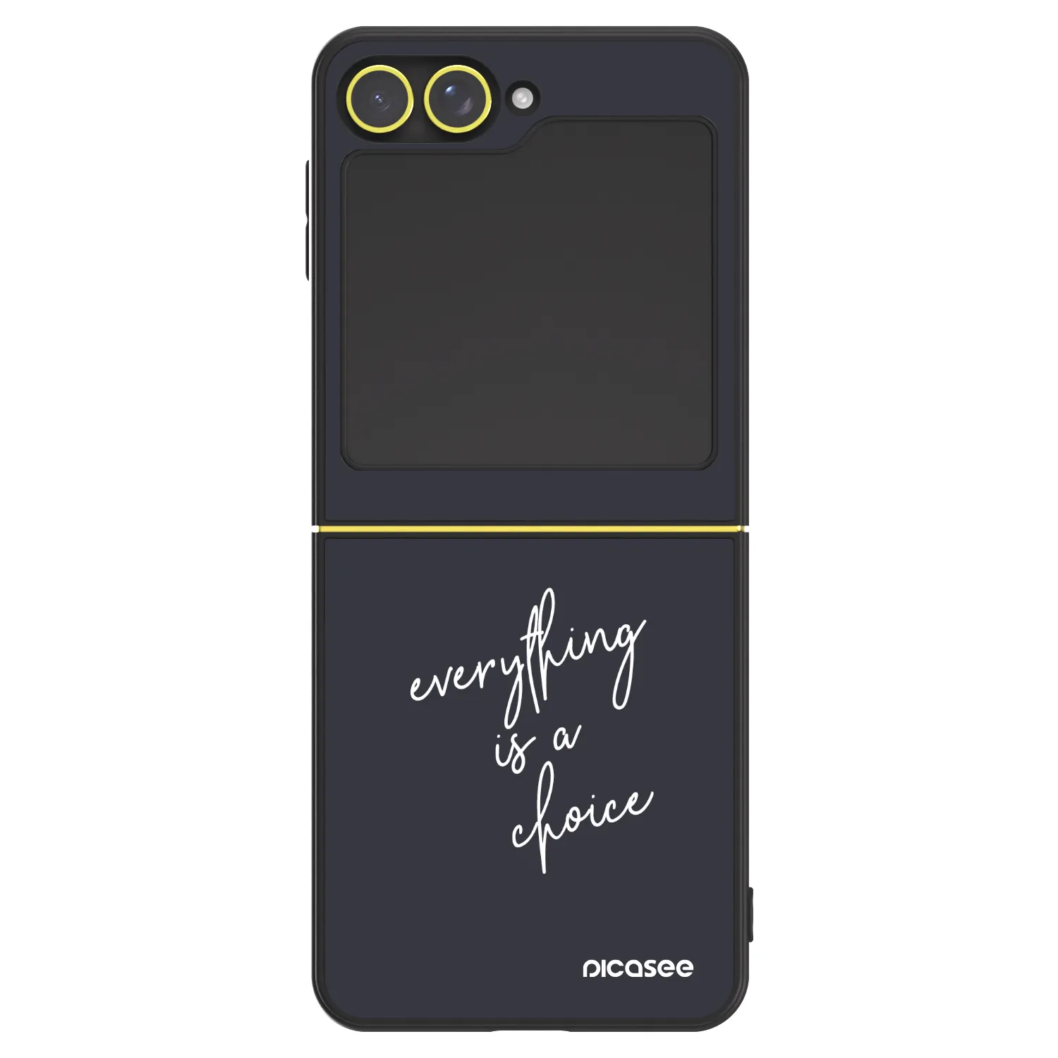 Picasee ULTIMATE CASE na Samsung Galaxy Z Flip7 FE 5G - Everything is a choice