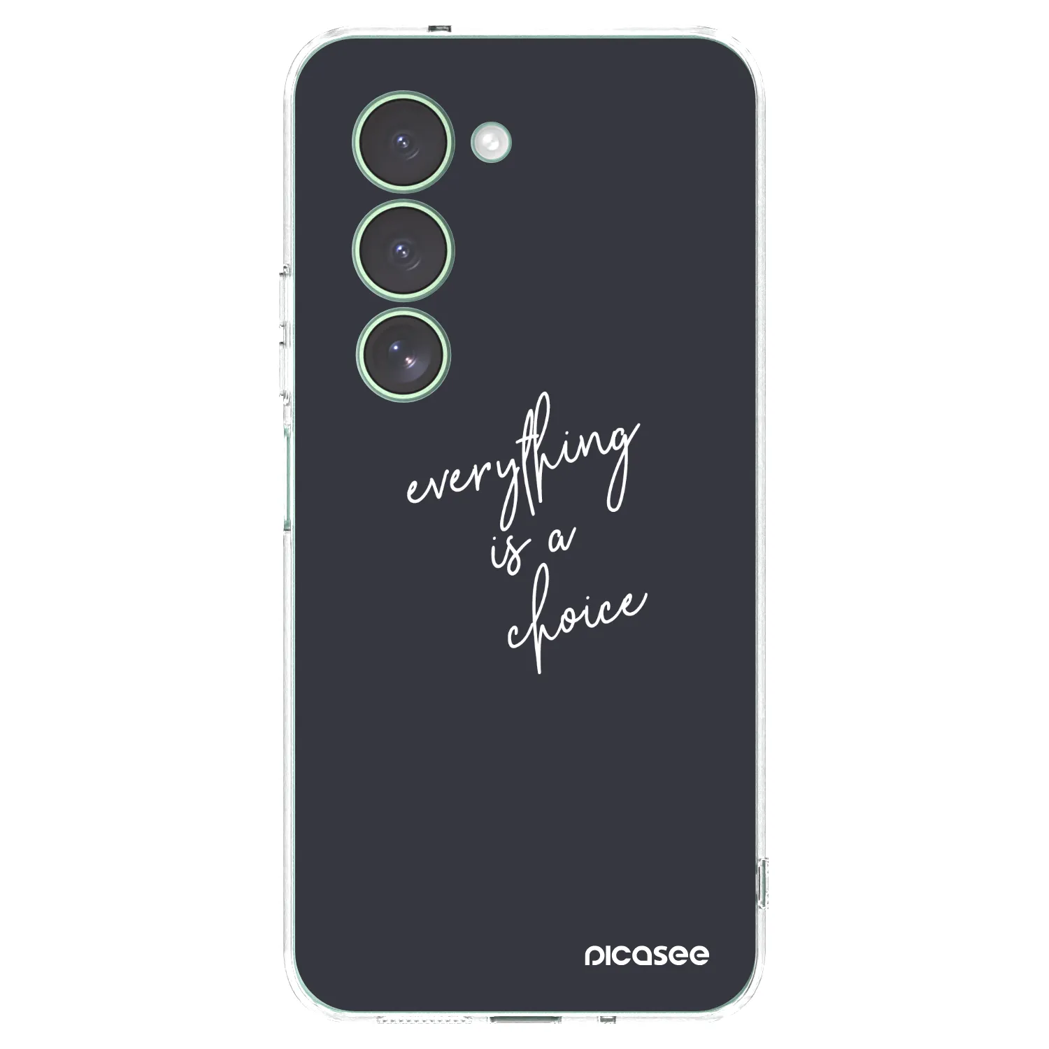 Picasee silikonowe przeźroczyste etui na Xiaomi Redmi 15 5G - Everything is a choice