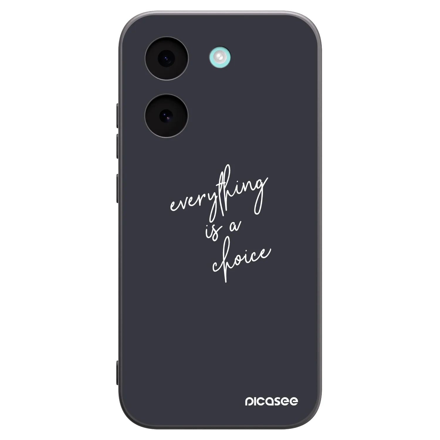 Picasee silikonowe czarne etui na Xiaomi Poco X8 Pro - Everything is a choice