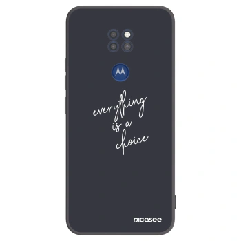 Etui na Motorola Moto G9 Play - Everything is a choice