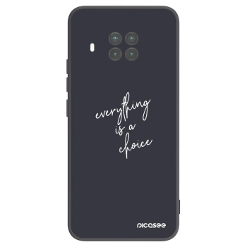 Picasee silikonowe czarne etui na Xiaomi Mi 10T Lite - Everything is a choice