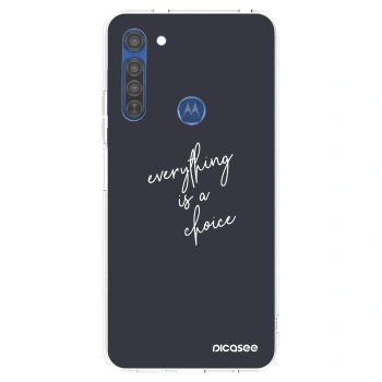 Etui na Motorola Moto G8 - Everything is a choice