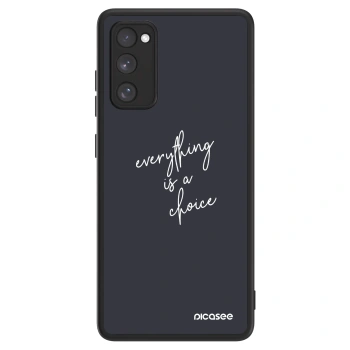 Picasee ULTIMATE CASE na Samsung Galaxy S20 FE - Everything is a choice