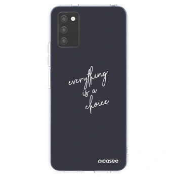 Etui na Samsung Galaxy A03s A037G - Everything is a choice