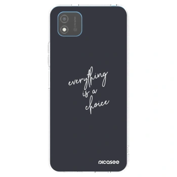 Picasee silikonowe przeźroczyste etui na Realme C11 (2021) - Everything is a choice