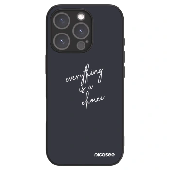 Picasee ULTIMATE CASE MagSafe pro Apple iPhone 16 Pro - Everything is a choice
