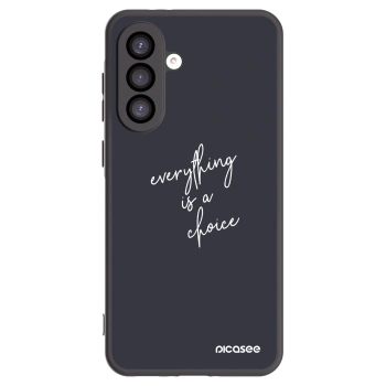 Picasee silikonowe czarne etui na Samsung Galaxy A26 5G A266B - Everything is a choice