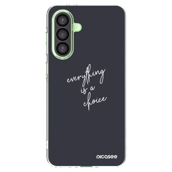 Picasee silikonowe przeźroczyste etui na Samsung Galaxy A26 5G A266B - Everything is a choice