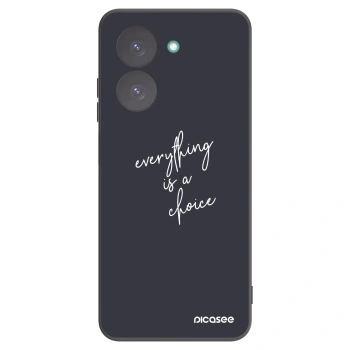 Picasee silikonowe czarne etui na Xiaomi Redmi A5 - Everything is a choice
