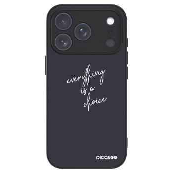 Picasee ULTIMATE CASE na Apple iPhone 17 Pro - Everything is a choice