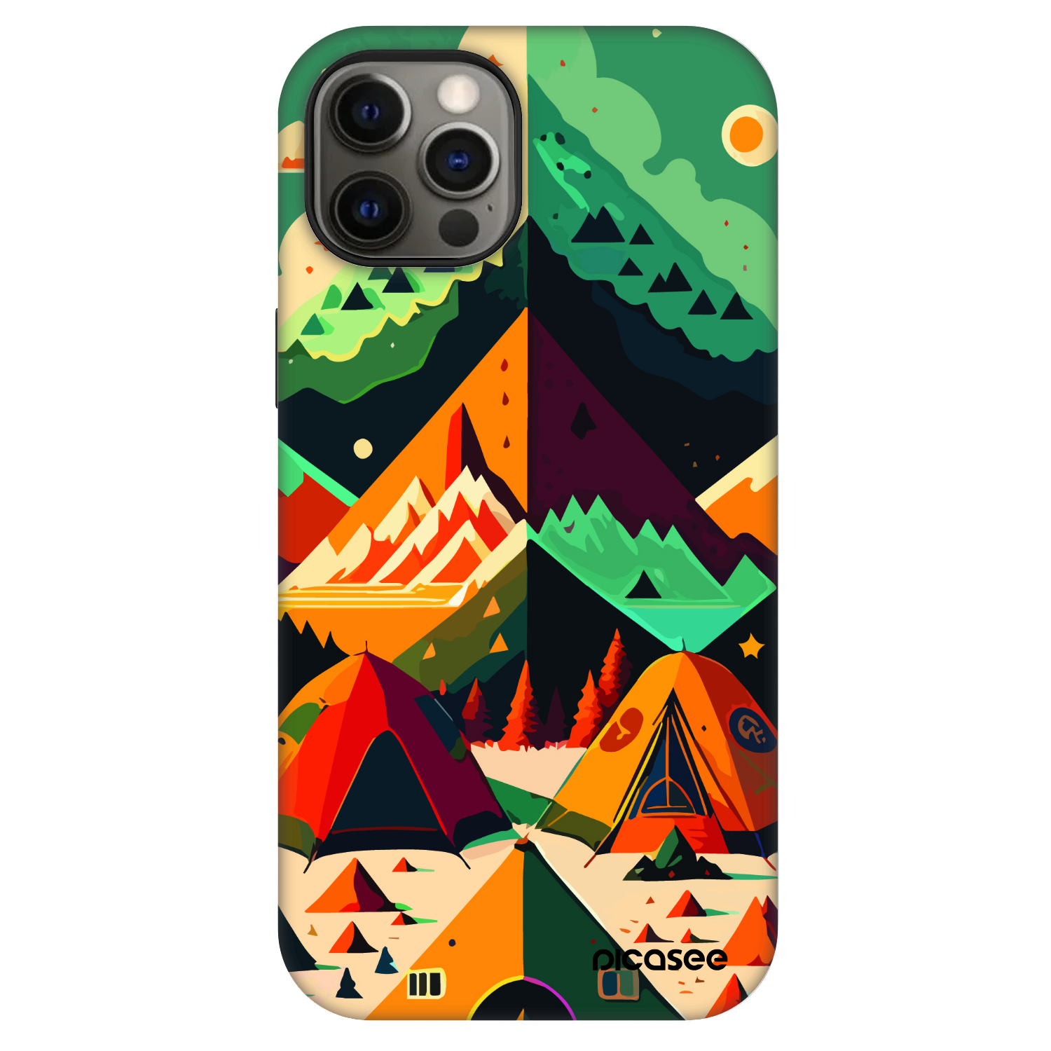 Picasee Fashion Case MagSafe na Apple iPhone 12 - Alaska