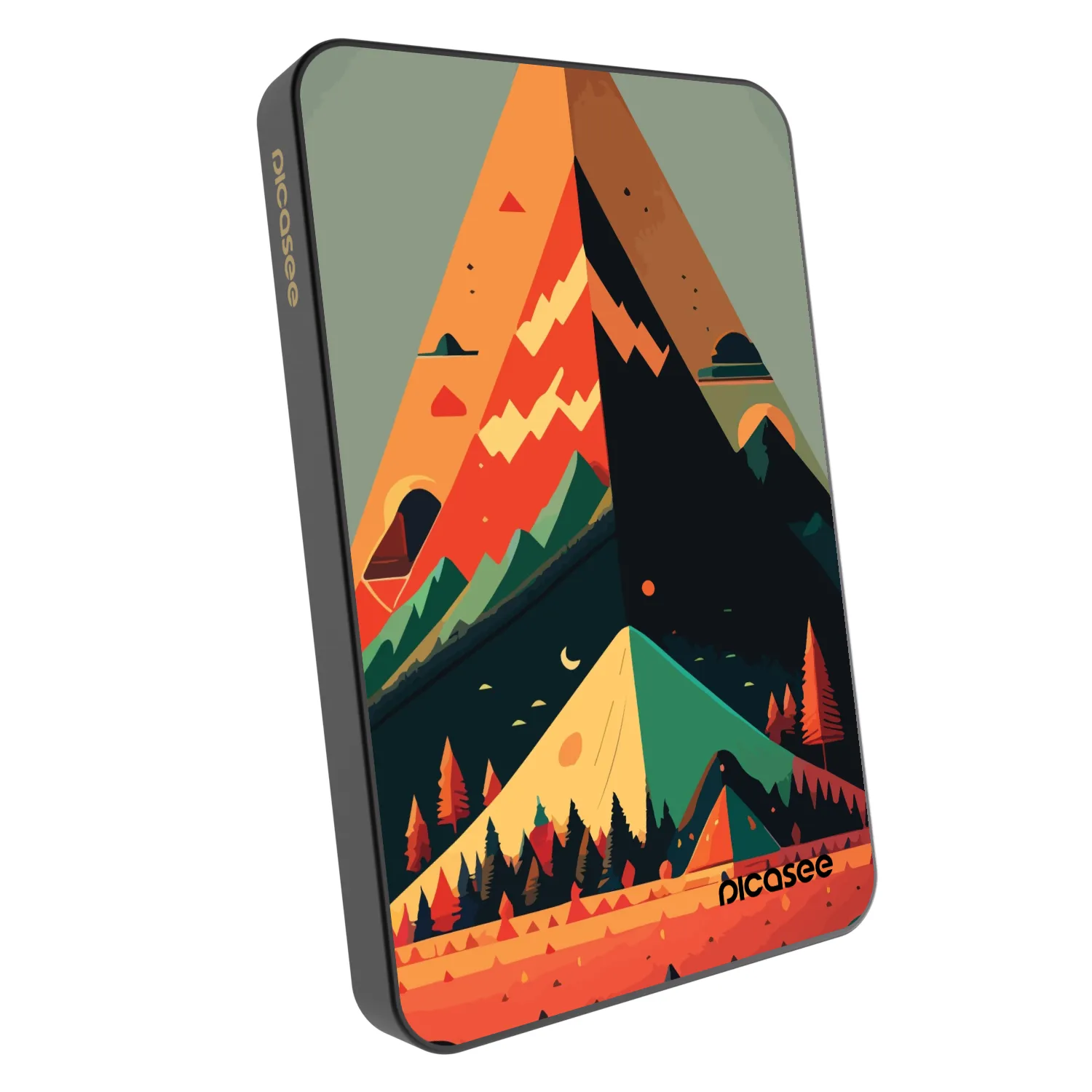 Picasee Powerbank z MagSafe 5 000 mAh Szary - Oregon