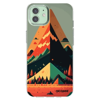 Picasee silikonowe przeźroczyste etui na Apple iPhone 12 - Oregon