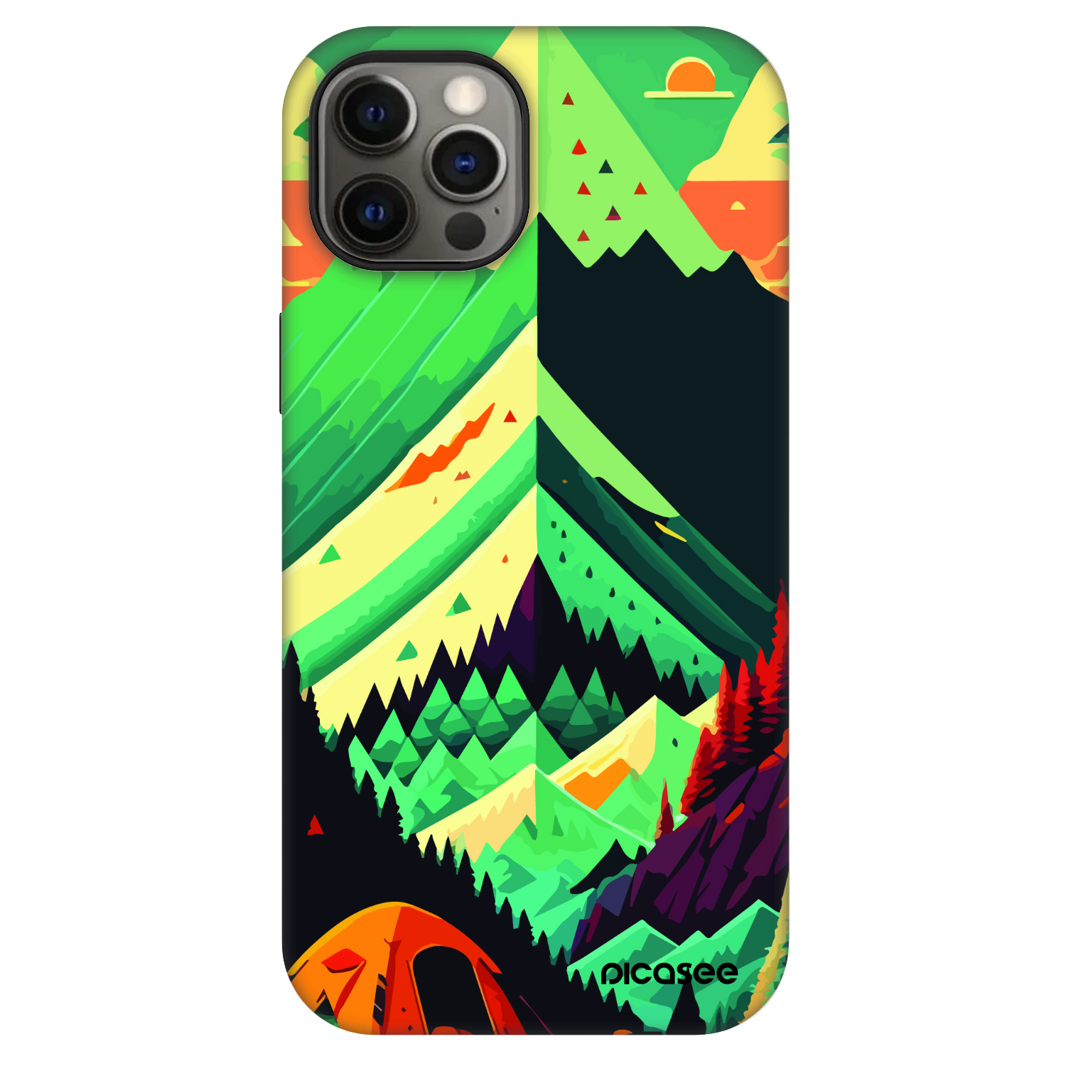 Picasee Fashion Case MagSafe na Apple iPhone 12 - Whistler