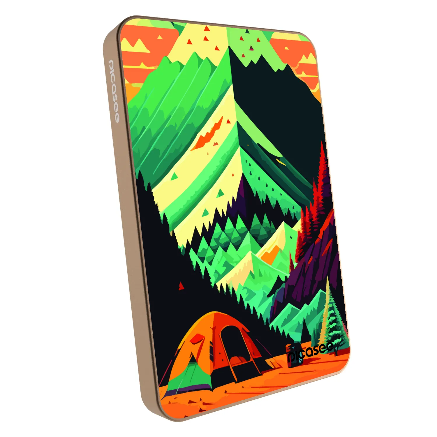 Picasee Powerbank z MagSafe 5 000 mAh Złoty - Whistler