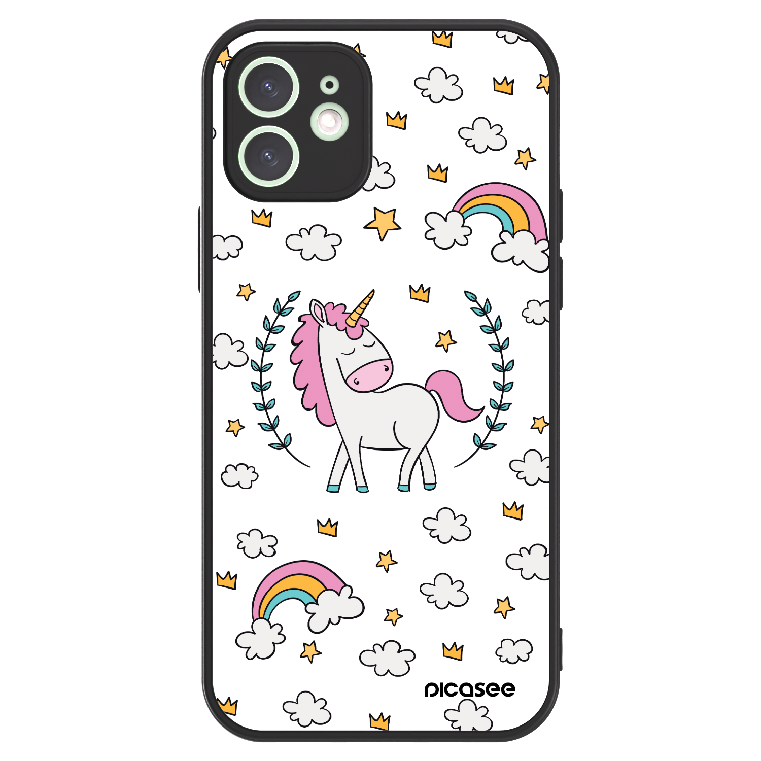 Picasee ULTIMATE CASE MagSafe pro Apple iPhone 12 - Unicorn star heaven