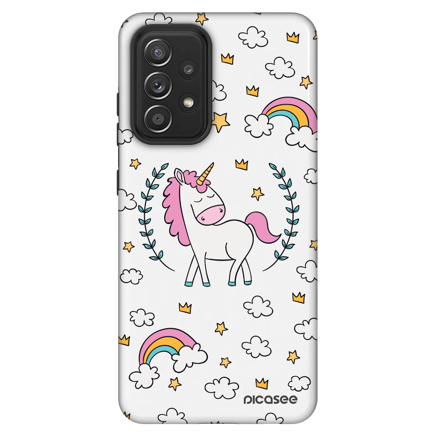 Picasee Fashion Case na Samsung Galaxy A52 5G A525F - Unicorn star heaven