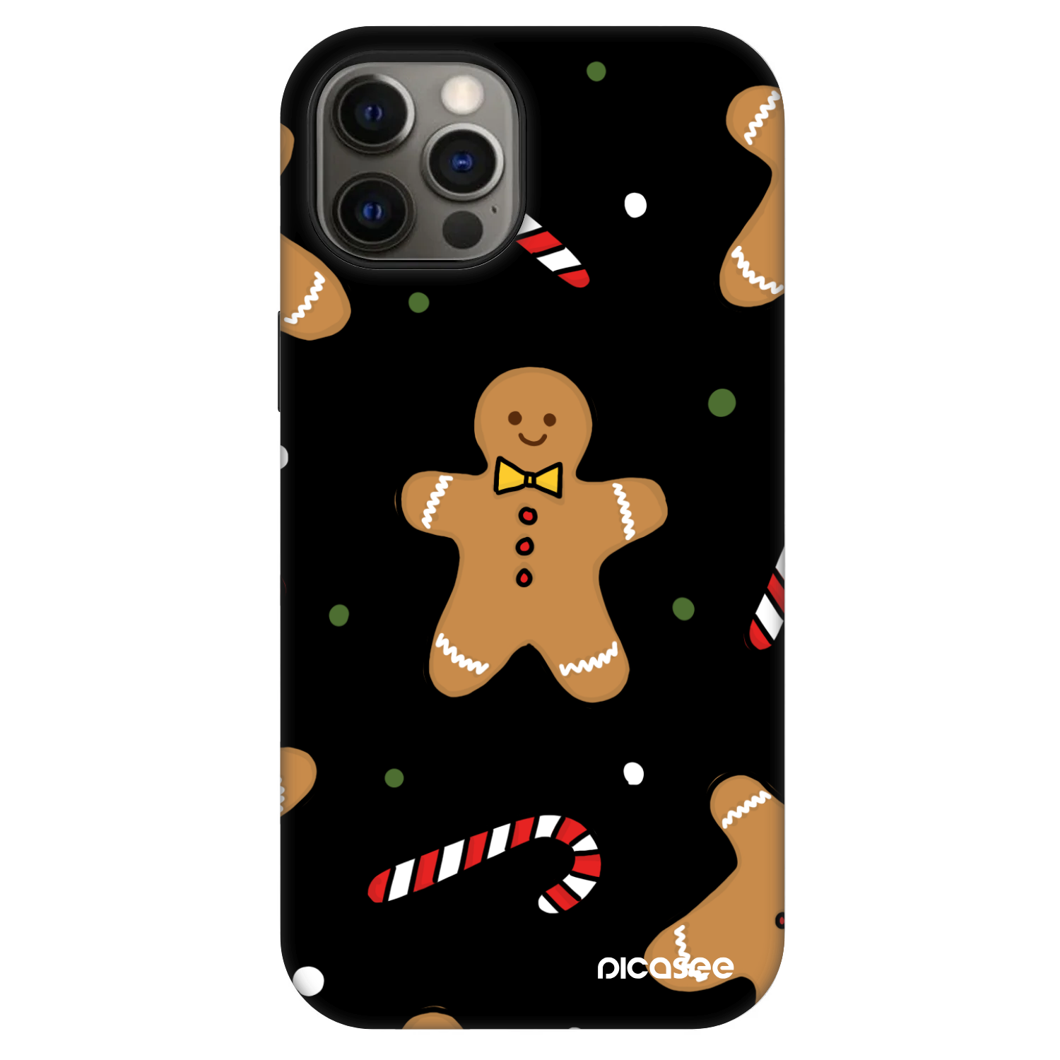 Picasee Fashion Case MagSafe na Apple iPhone 12 - Gingerbread