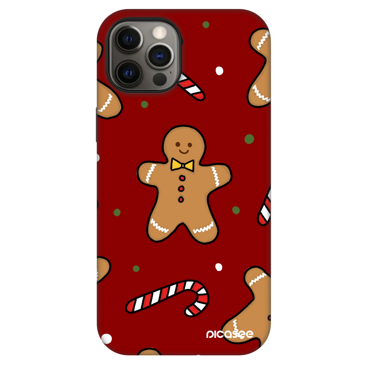 Picasee Fashion Case MagSafe na Apple iPhone 12 - Gingerbread 2