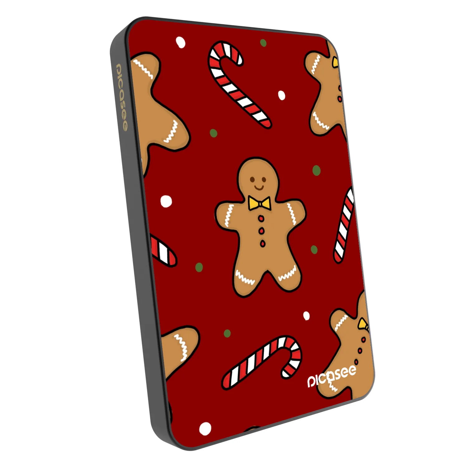 Picasee Powerbank z MagSafe 5 000 mAh Szary - Gingerbread 2