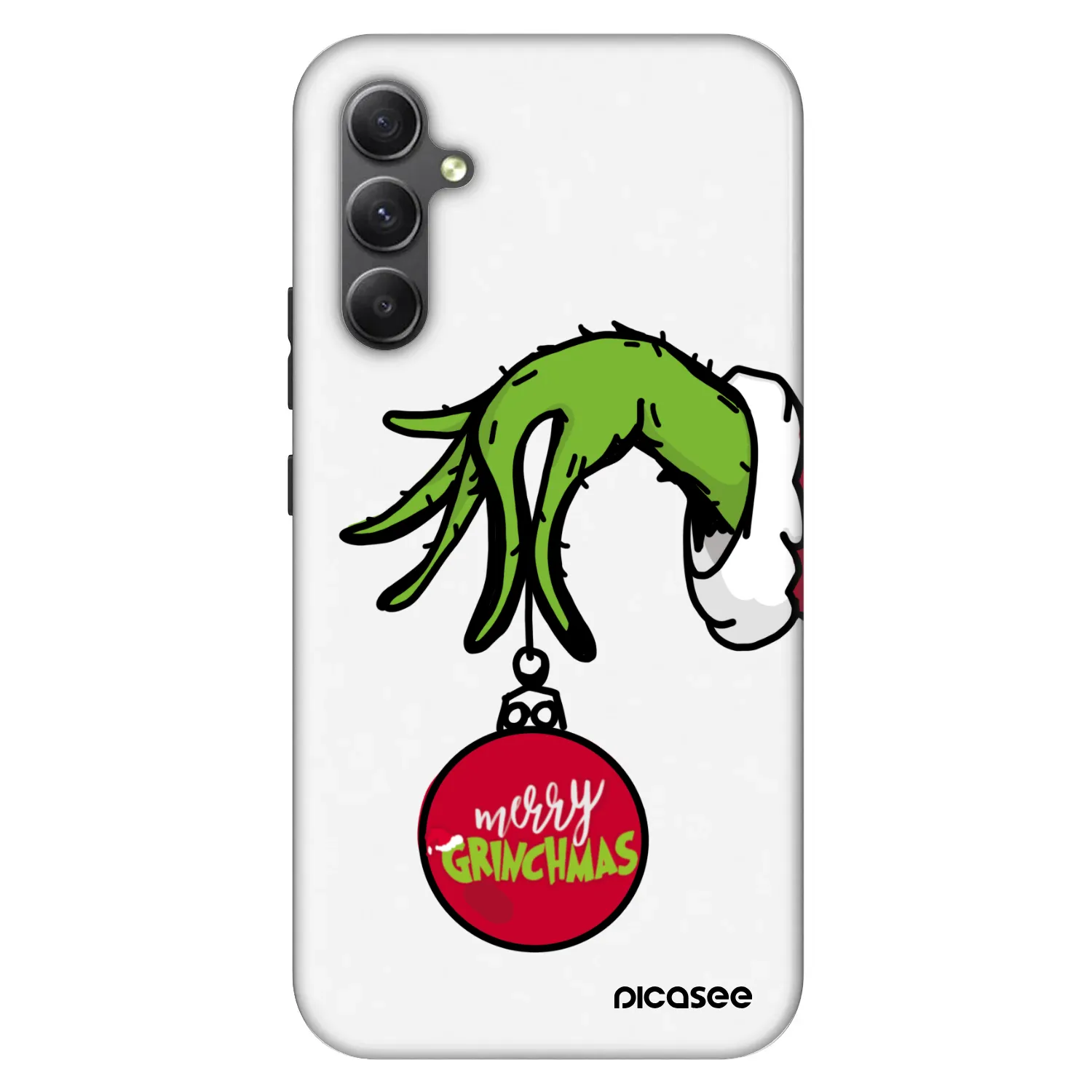Picasee Fashion Case na Samsung Galaxy A34 5G A346B - Grinch