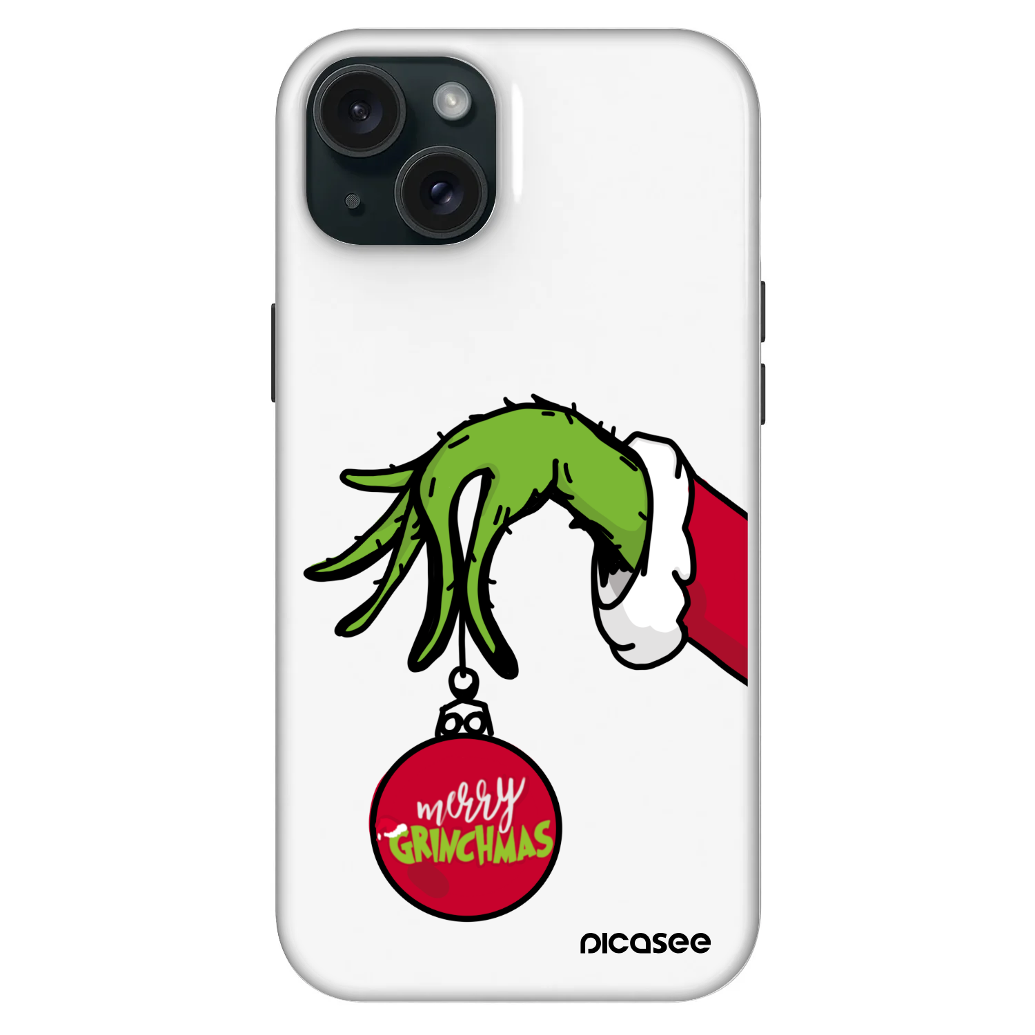 Picasee Fashion Case MagSafe na Apple iPhone 15 Plus - Grinch