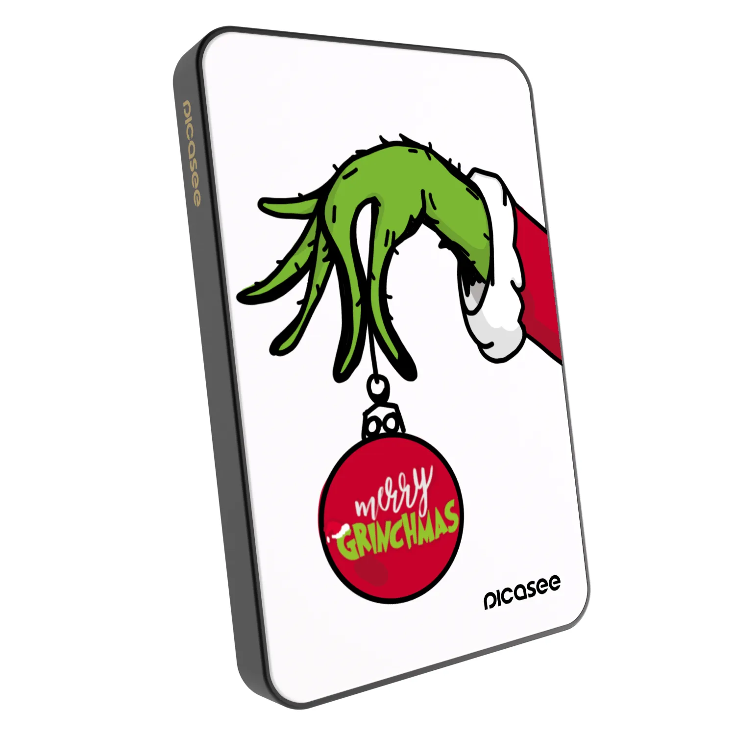 Picasee Powerbank z MagSafe 5 000 mAh Szary - Grinch