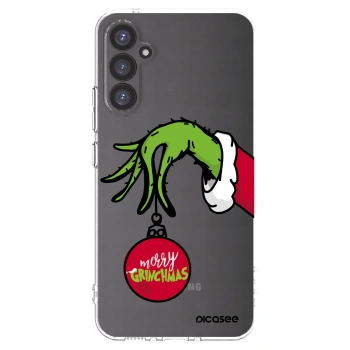 Picasee silikonowe przeźroczyste etui na Samsung Galaxy A34 5G A346B - Grinch