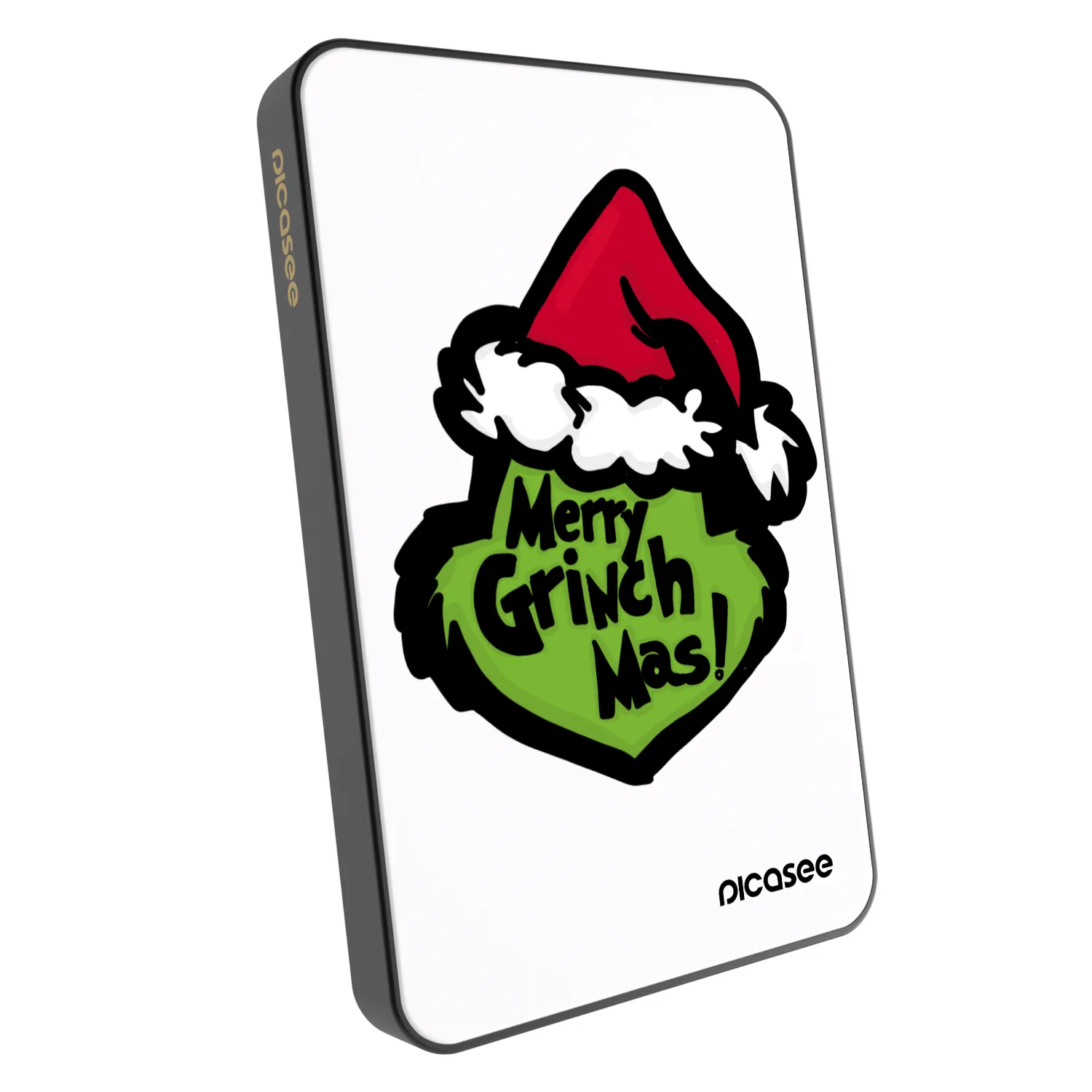 Picasee Powerbank z MagSafe 5 000 mAh Szary - Grinch 2