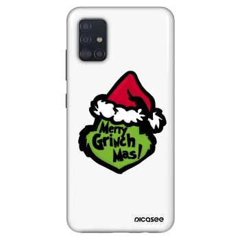 Picasee Fashion Case na Samsung Galaxy A51 A515F - Grinch 2