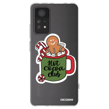 Picasee silikonowe przeźroczyste etui na Xiaomi Redmi Note 11 Pro 5G - Hot Cocoa Club