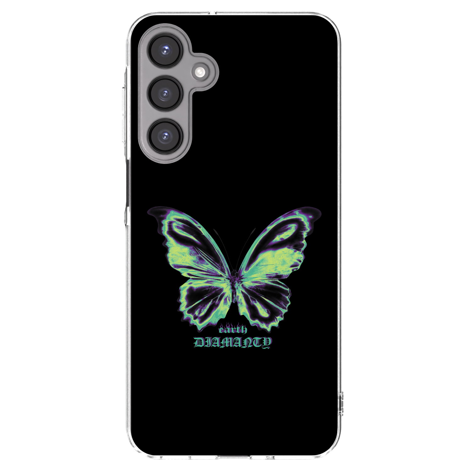 Picasee silikonowe przeźroczyste etui na Samsung Galaxy A16 5G - Diamanty Blue