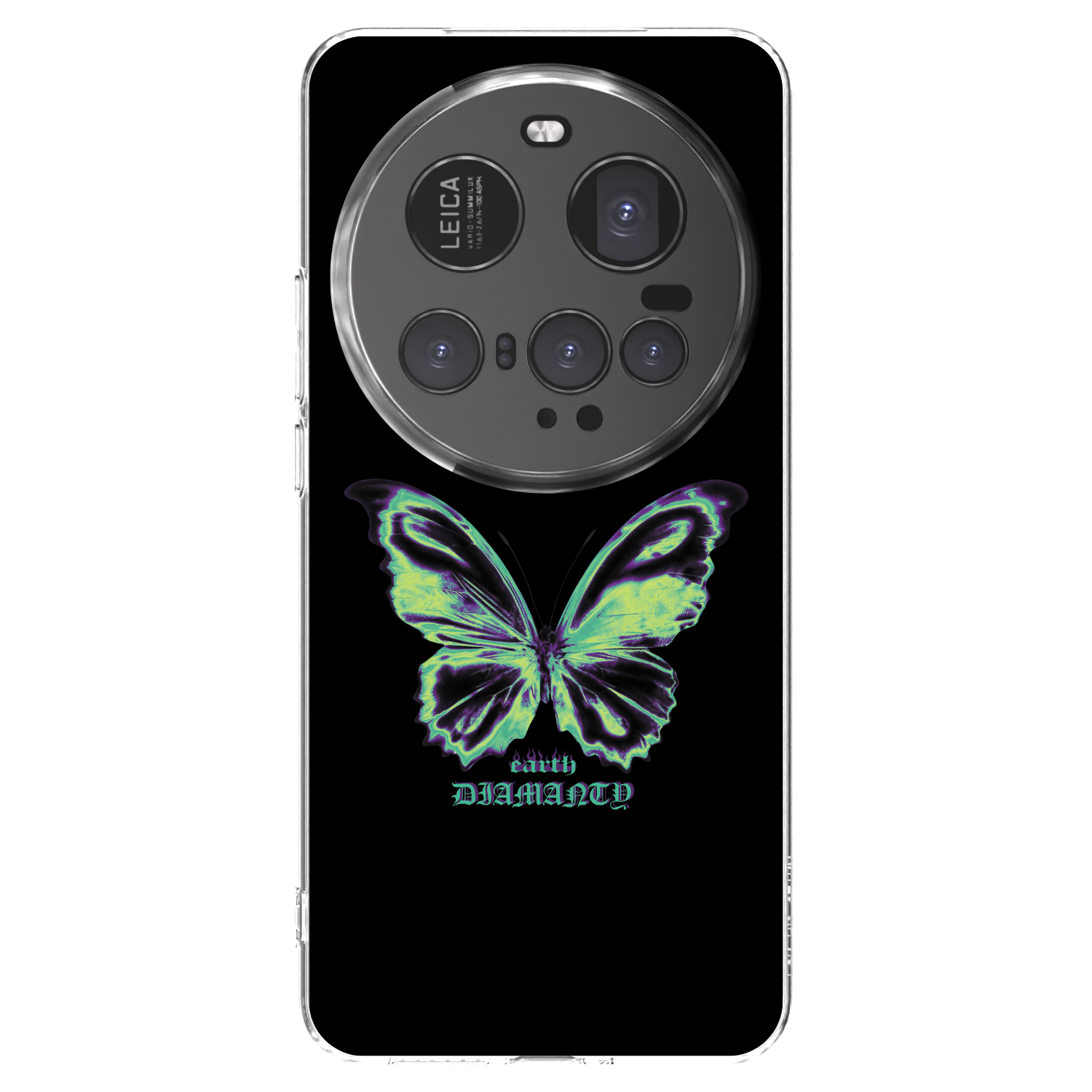 Picasee silikonowe przeźroczyste etui na Xiaomi 15 Ultra - Diamanty Blue