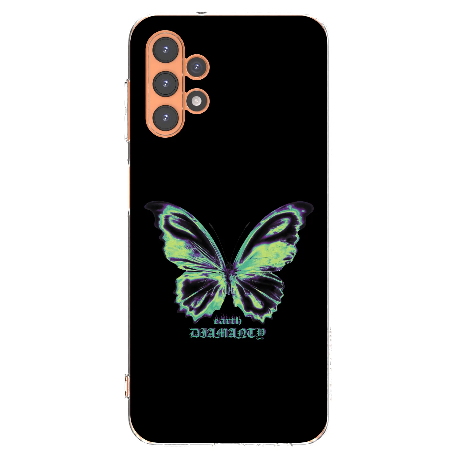 Picasee silikonowe przeźroczyste etui na Samsung Galaxy A13 5G - Diamanty Blue