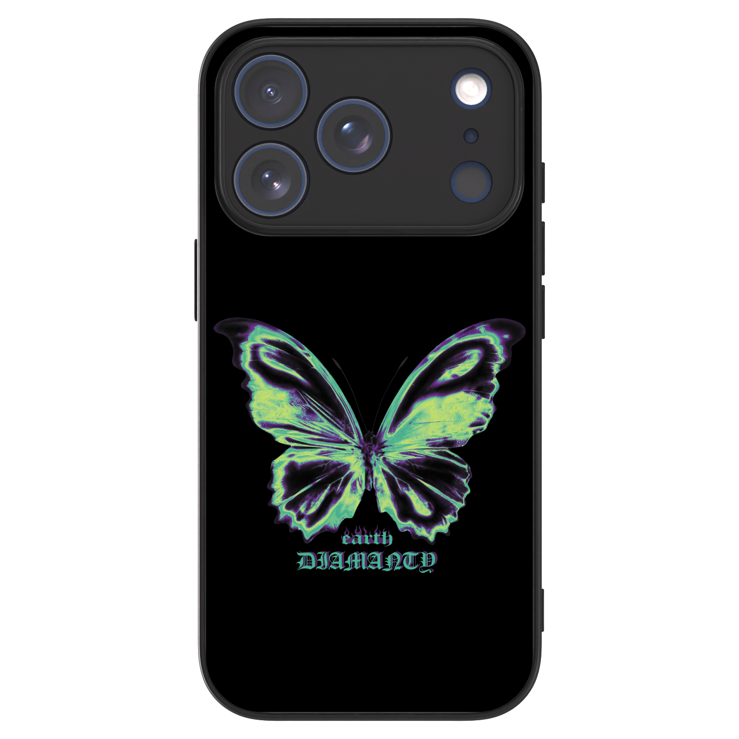 Picasee ULTIMATE CASE MagSafe pro Apple iPhone 17 Pro - Diamanty Blue