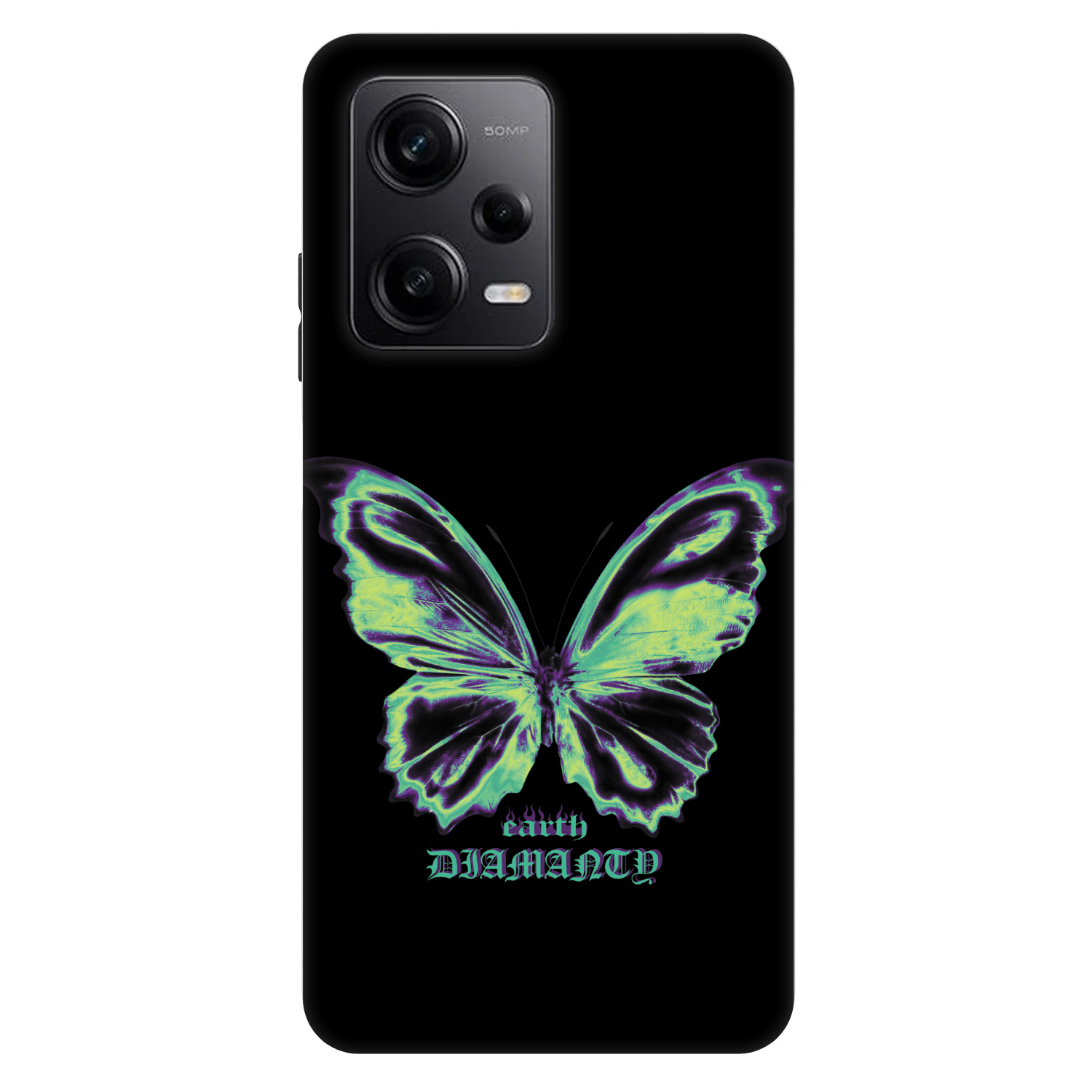 Picasee Fashion Case na Xiaomi Redmi Note 12 Pro 5G - Diamanty Blue
