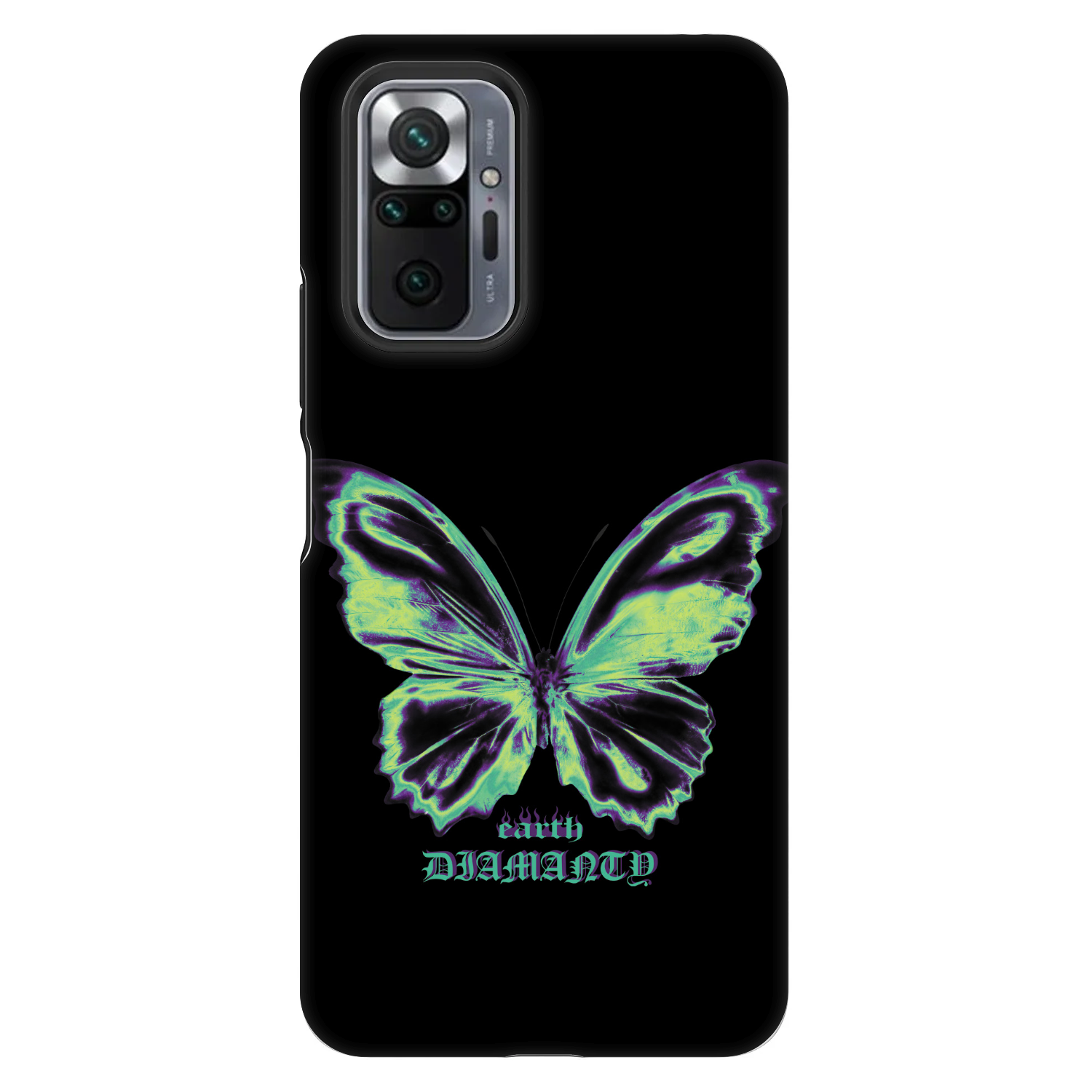 Picasee Fashion Case na Xiaomi Redmi Note 10 Pro - Diamanty Blue