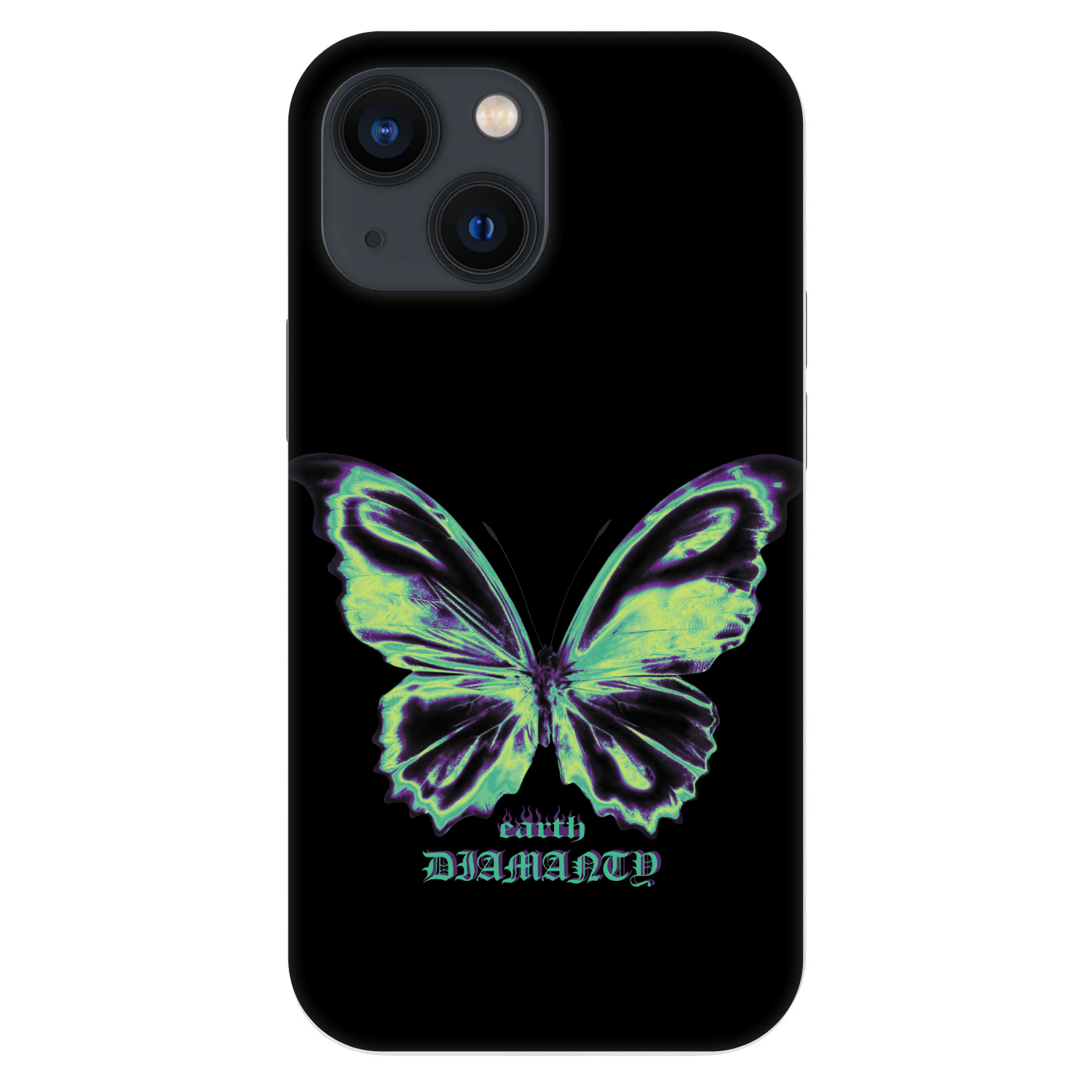 Picasee Fashion Case na Apple iPhone 13 mini - Diamanty Blue