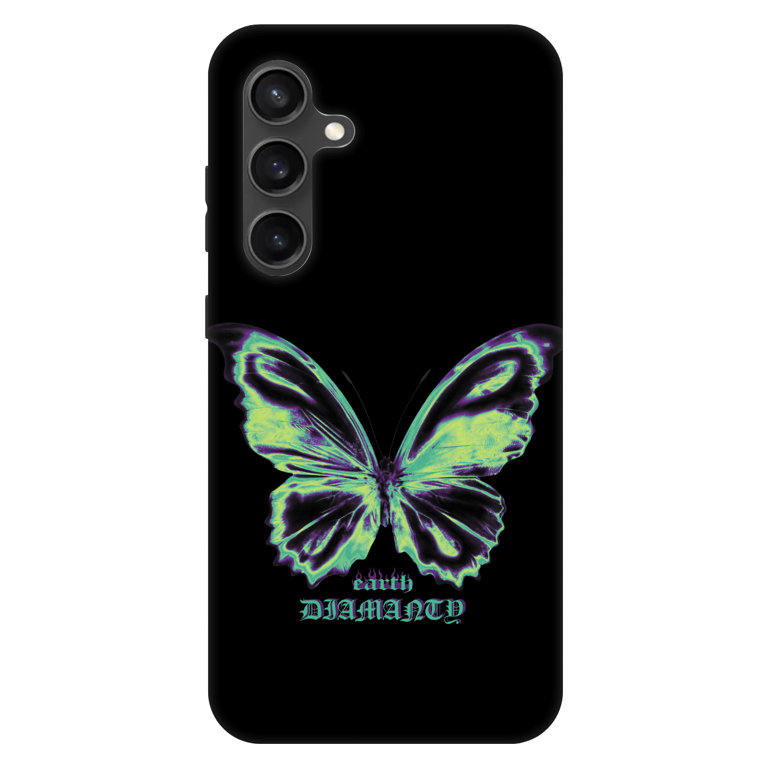 Picasee Fashion Case na Samsung Galaxy S24 FE S721B - Diamanty Blue